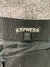 Express 100% Polyester Argyle Black Formal Skirt Size 0 - photo 4