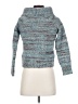 Moth Tweed Teal Turtleneck Sweater Size S - photo 2