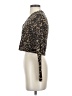 Cecico Animal Print Brown Cardigan Size S - photo 5