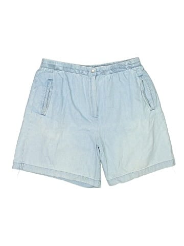 Karen Scott Sport Denim Shorts (view 1)