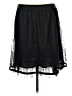 Studio 253 100% Polyester Paisley Black Casual Skirt Size M - photo 2