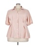 Shein Pink Short Sleeve Blouse Size 4XL - photo 1