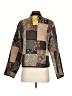 DressBarn Print Brown Jacket Size S - photo 2