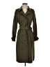 Zara Basic Green Trenchcoat Size XS - photo 1