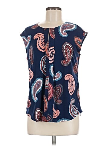Liz Claiborne Short Sleeve Blouse (view 1)