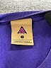 Nike 100% Cotton Solid Purple Active T-Shirt Size L - photo 7