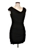 By & By Solid Black Cocktail Dress Size L - photo 1