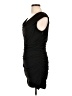 By & By Solid Black Cocktail Dress Size L - photo 5