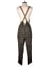 Amuse Society Tweed Gold Jumpsuit Size S - photo 2