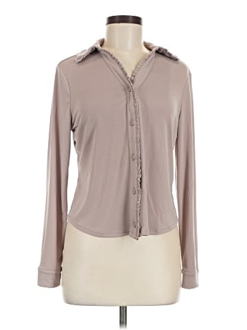 Adrianna Papell Long Sleeve Blouse (view 1)