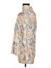 Tommy Hilfiger Floral Ivory Orange Long Sleeve Blouse Size L - photo 5