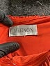 Mignon Solid Orange Red Cocktail Dress Size M (estimated) - photo 4