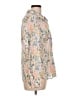 Tommy Hilfiger Floral Ivory Orange Long Sleeve Blouse Size L - photo 4