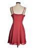 Express 100% Polyester Solid Burgundy Cocktail Dress Size S - photo 2