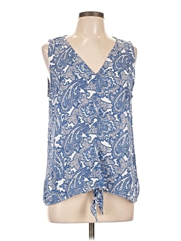 MICHAEL Michael Kors Sleeveless Blouse (view 1)