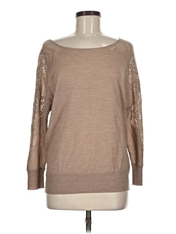 Knitted & Knotted Pullover Sweater (view 1)