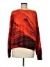 Desigual Print Orange Pullover Sweater Size M - photo 1