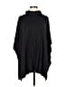 Lou & Grey Gray Black Poncho Size Med - Lg - photo 1