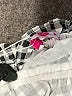 Buddy Love 100% Polyester Checkered-gingham Black Casual Dress Size M - photo 7