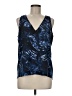 Nordstrom Blue Sleeveless Blouse Size M - photo 1
