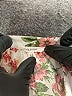 Maurices 100% Polyester Floral White Short Sleeve Blouse Size M - photo 7