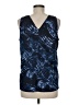 Nordstrom Blue Sleeveless Blouse Size M - photo 2