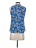 J.Crew Factory Store 100% Polyester Blue Sleeveless Blouse Size XXS - photo 2
