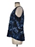 Nordstrom Blue Sleeveless Blouse Size M - photo 5