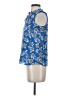 J.Crew Factory Store 100% Polyester Blue Sleeveless Blouse Size XXS - photo 5