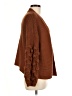 Alya 100% Acrylic Brown Cardigan Size M - photo 4