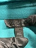 Topshop 100% Polyester Color Block Teal Long Sleeve Blouse Size 2 - photo 7