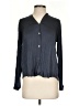Vince. 100% Polyester Gray Long Sleeve Blouse Size XS - photo 1