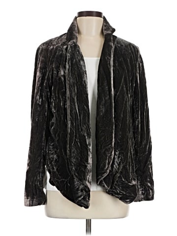 Aqua Faux Fur Jacket (view 1)
