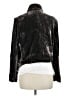 Aqua 100% Polyester Black Faux Fur Jacket Size M - photo 2