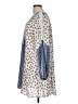 Free People 100% Polyester Print Blue Casual Dress Size M - photo 5