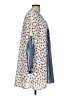 Free People 100% Polyester Print Blue Casual Dress Size M - photo 4