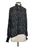 Max Studio 100% Polyester Polka Dots Black Long Sleeve Blouse Size XS - photo 1