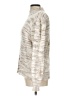 Calvin Klein Metallic Ivory Turtleneck Sweater Size L - photo 5