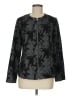 Chico's Graphic Gray Jacket Size Med (1) - photo 1