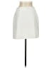 French Connection Solid Ivory Black Casual Skirt Size 2 - photo 1