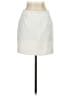 French Connection Solid Ivory Black Casual Skirt Size 2 - photo 2