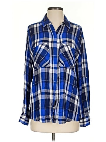 Express Long Sleeve Button-Down Shirt (view 1)