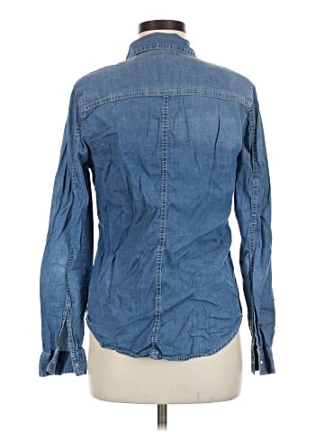 CALVIN KLEIN JEANS Long Sleeve Button-Down Shirt (view 2)