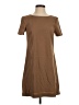 Theory Solid Brown Casual Dress Size P (petite) - photo 1