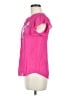 Blu Pepper Pink Short Sleeve Blouse Size M - photo 5