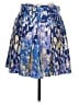 Tibi Print Blue Casual Skirt Size 10 - photo 1
