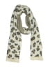 14th & Union 100% Acrylic Animal Print Ivory Scarf One size - photo 1