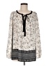 Daniel Rainn Ivory Long Sleeve Blouse Size M (estimated) - photo 1