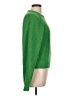 Kourt Solid Green Pullover Sweater Size L - photo 4