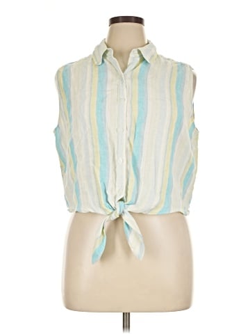 Talbots Sleeveless Button-Down Shirt (view 1)